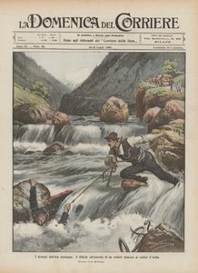 Korkeiden vuorten draamat, ranskalaisen sotilaan vaikea pelastus Italian rajoilla